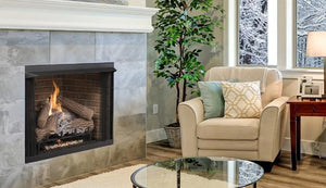 What are the advantages of a gas fireplace?